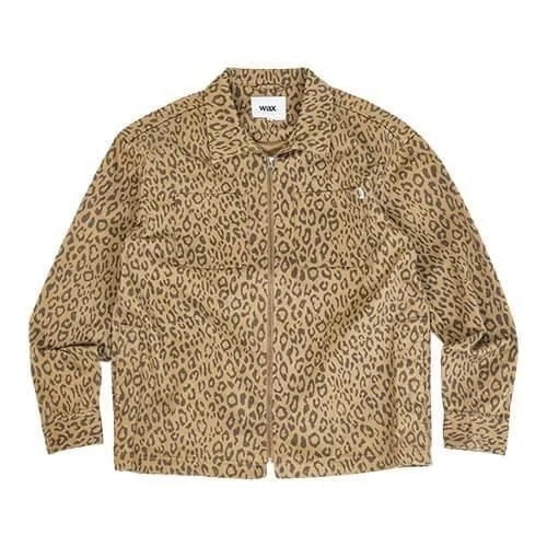 WAX "Leopard zip jacket" ジャケット WX-0537 1